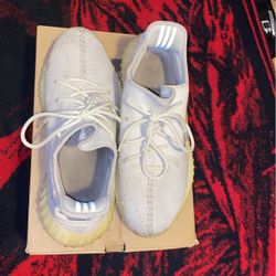 Triple White/ Cream White Adidas Yeezy 350 Boost V2 