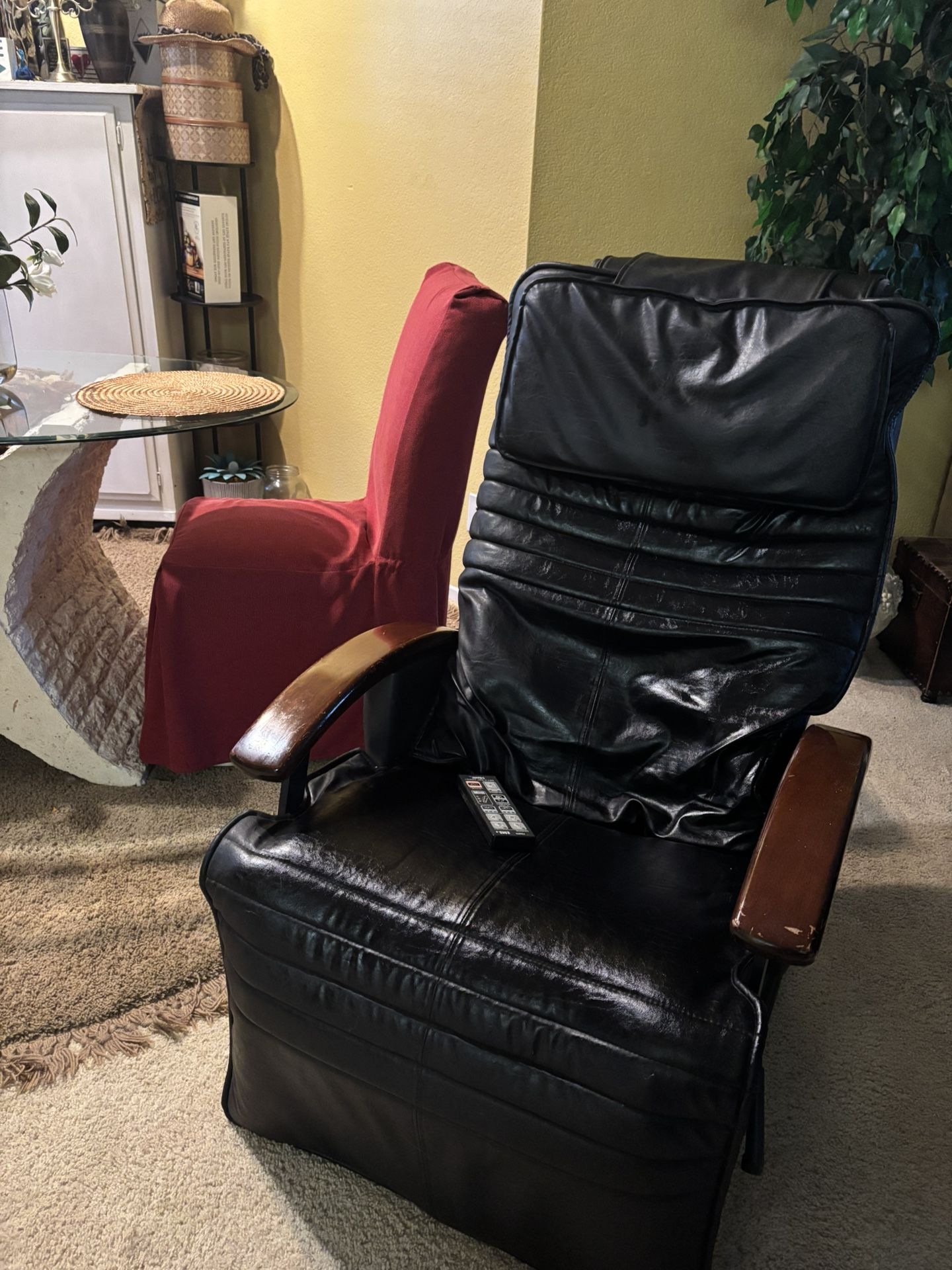 Leather Massage Recliner