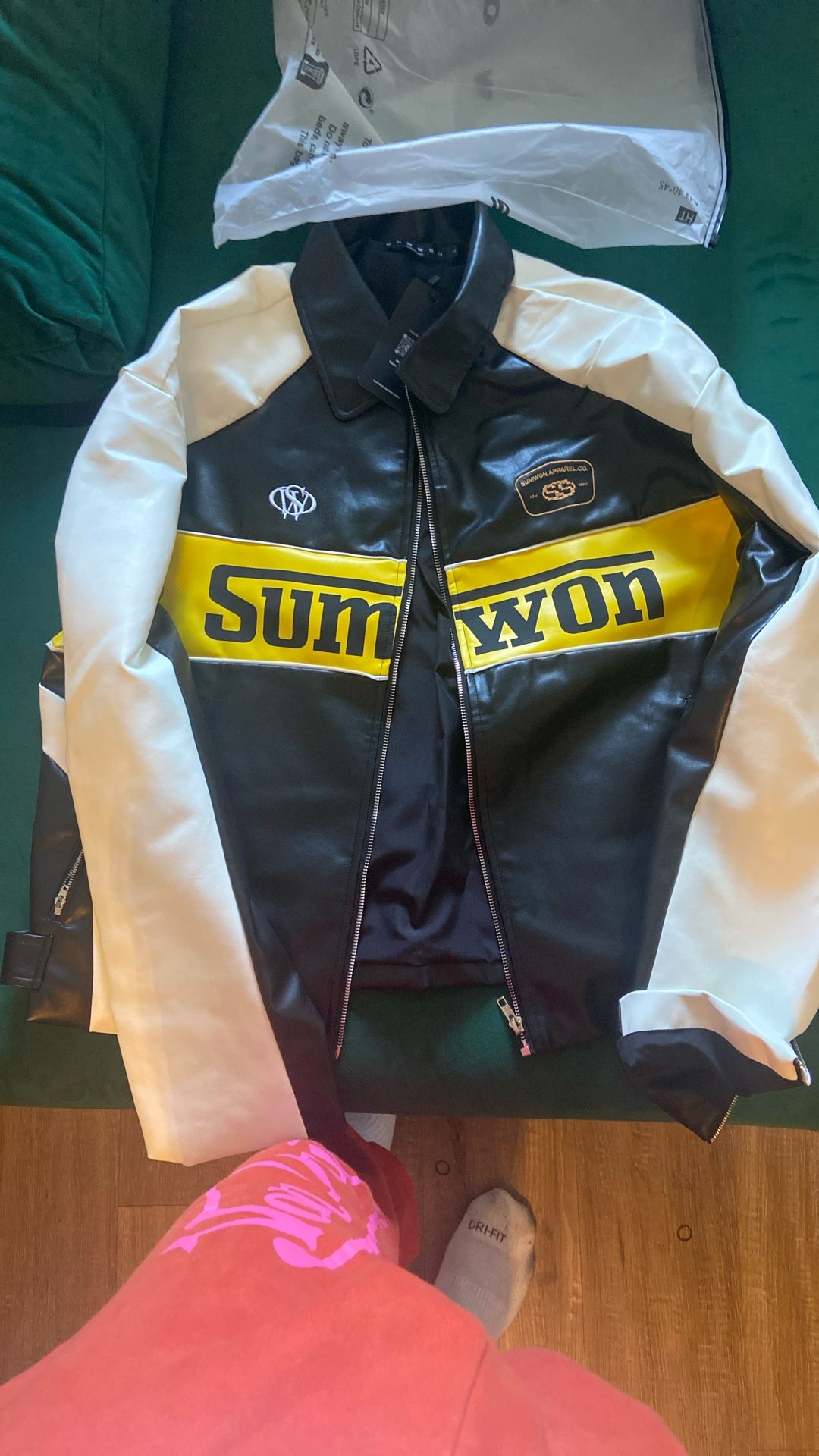 Brand New With Tags Leather Jacket 100$ OBO