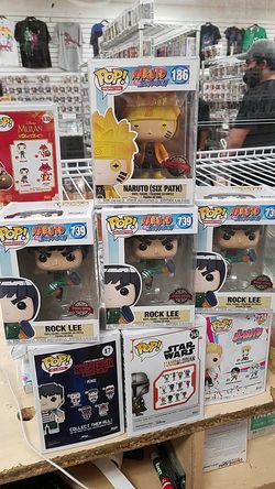 Naruto Rock Lee exclusive funko pop