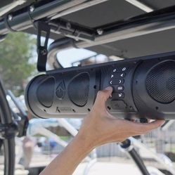 New Ecoxgear Soundextreme 26" Amplified Powersports 8 Speaker Soundbar 500 Watts Power