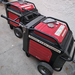 EACH FOR SALE HONDA FI EU 7000 IS GASOLINE PORTABLE GENERATOR 120/240 VOLTS FULL TUNE UP COMPLETE, SET 2 KEY NEW BATTERY WORKS PERFECTLY VERY QUIET IF