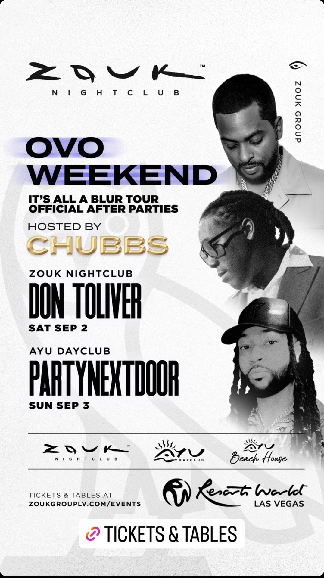 Drake Tour After Party Guest-list