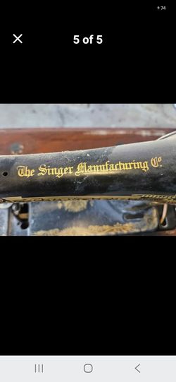 Antique Singer Manufacturing Co. Sewing Machine
