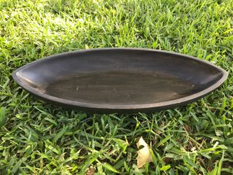 Oval Wood Dish
