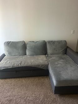 Ikea  FRIHETEN  Sleeper sectional,3 seat w/storage + covers