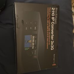 Black magic 2110 IP converter 3x3 G