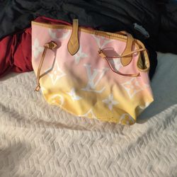 limited edition light pink Louis Vuitton bag