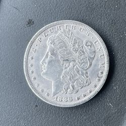 1886 Morgan Dollar