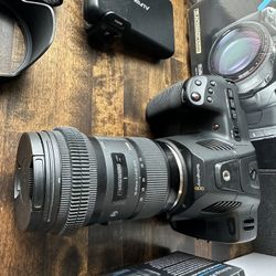 Blackmagic 6k Pro, Lens + Accessoriesh