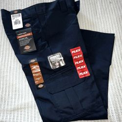 Back to School! New NWT Men’s Dickies Cargo Pants, 30x30, Navy Blue
