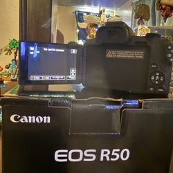 Canon R50 With Lenses