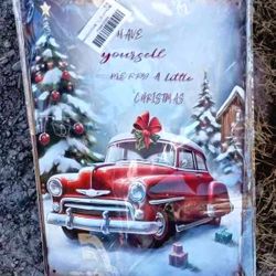 Vintage Tin Metal Signs 