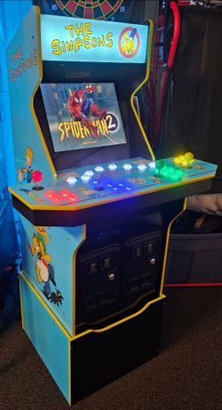 Simpsons Arcade1up Cabinet With Over 15,000 Video Games