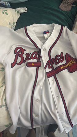 Atlanta braves Majestic Jersey Large