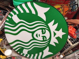 36" OEM STARBUCKS WALL MOUNT LED SIGNS