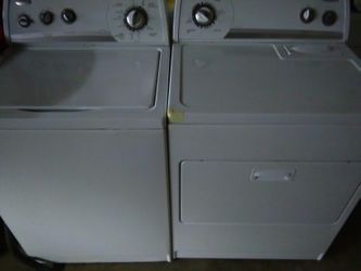 Whirlpool set washer and electric dryer they both work great