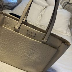 Ivory Kate Spade Handbag