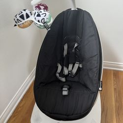 4Moms MamaRoo Multi-Motion Baby Swing, Bluetooth Enabled with 5 Unique Motions, Black