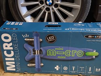 Micro Mini Deluxe LED Scooter – Ages 2-5 – Light-Up Wheels – New in Box