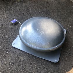 Attic exhaust fan