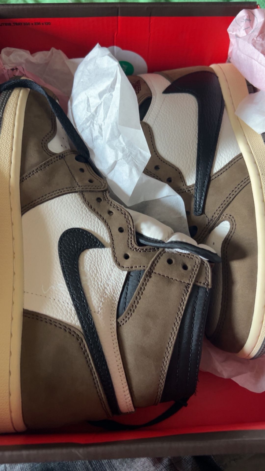 Travis Scott, Air Jordan 1s 1of1s