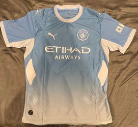 2026-2027 Manchester City Home Jersey Replica, Size Large