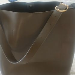 H&M Faux Leather Tote Bag  