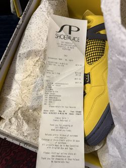 Retro Jordan 4s lightings