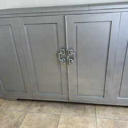 Vintage Cabinet W/ 5 Storage Drawers