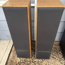 Pair Of Vintage Polk Audio Speakers
