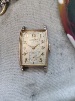 1940,a Hamilton Watch 10kt Gold Filled 17 Jewels Works Perfect 18kt Numbers