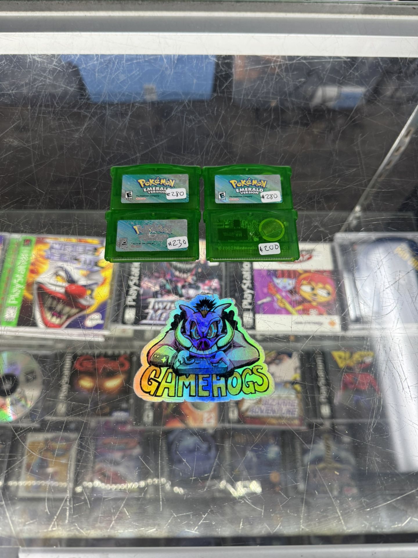 Pokemon Emerald GBA Authentic $200-$280 Each Gamehogs 11am-7pm