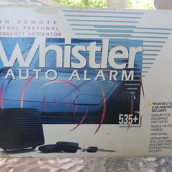 Whistler Auto Alarm