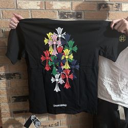 chrome hearts black medium t-shirt 