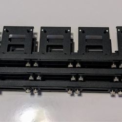 3x 19" 1U Rackmount For Raspberry Pi, Support 2.5" SSDs, Hold Up To 5 Pis