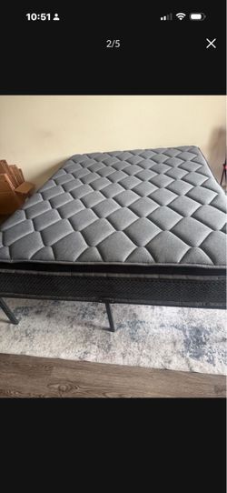 Queen Size Mattress & Bed Frame
