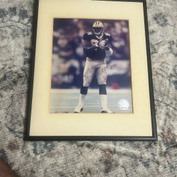 Saint NFL autograph Player Number 94