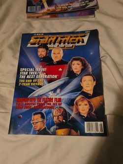 Star Trek The Official Fan Club Magazine #97 from June/July 1994, which features a special issue on the finale of Star Trek: The Next Generation