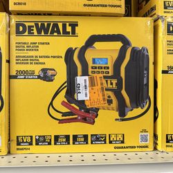 Dewalt portable jump started 2000amp