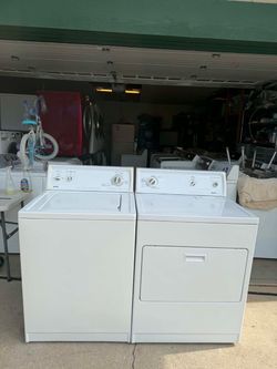 Kenmore washer and electric dryer