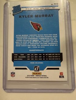 Kyler Murray rookie Dunruss