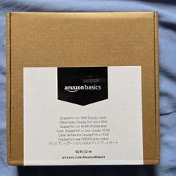 Amazon Basics DisplayPort to HDMI Cable
