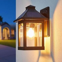 #2136 1 Pack Motion Sensor Solar Wall Lights 