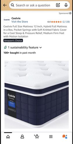 Brand New Full Size Mattress