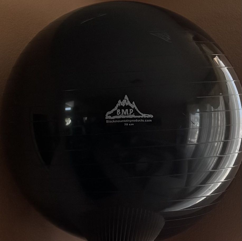 Black Mountain Yoga And Exercise Ball, 75 cm Diameter