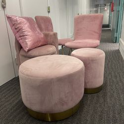 Pink And Gold Decor set. $40