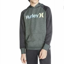 NWT! Boy's HURLEY H20-Dri French Terry Solar Hoodie Size XL(18/20)