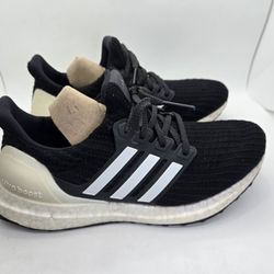 Adidas Ultraboost Shoes Men's 5 Black Running Athletic Walking Comfort Sneakers