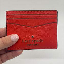 Kate Spade Red Cardholder